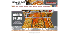 Desktop Screenshot of hibachigrillrogers.com